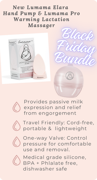 Lumama Pro Warming Lactation Massager - MammaEase