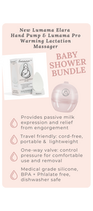 The best baby shower gift lactation massager and hand pump